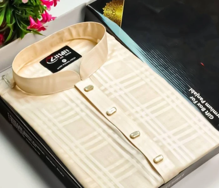 জামদানি সুতি পাঞ্জাবি